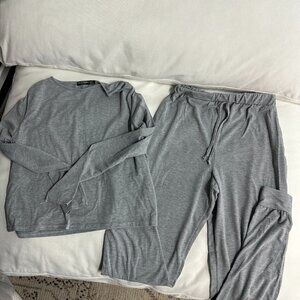 Gray Nasty Gal Sweat Set